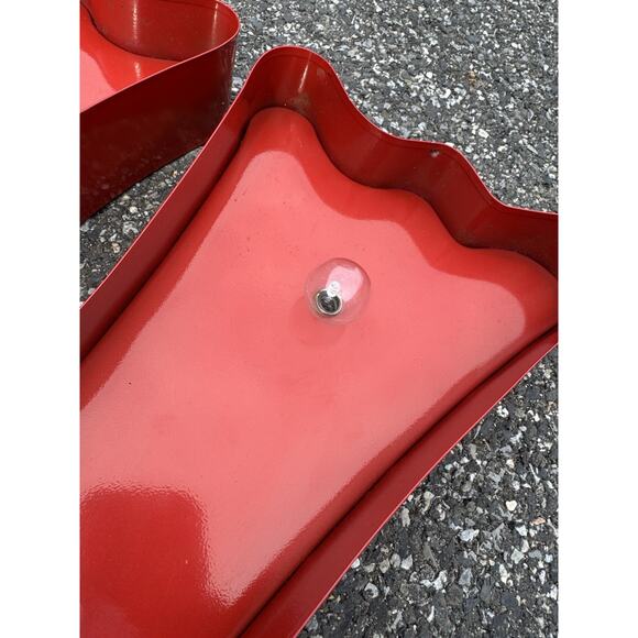 Marquee Letter "M" Decorative Sign Red Light Up Metal Home Decor Party - Picture 4 of 12